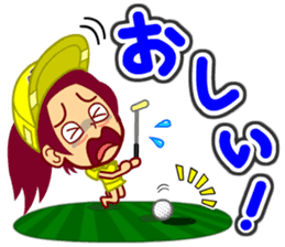 Home Supporter <GOLF> sticker #10051276