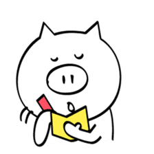Glutton Pig-chang sticker #10051347