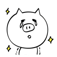 Glutton Pig-chang sticker #10051357