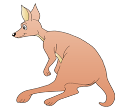 Hustle Kangaroo sticker #10051371