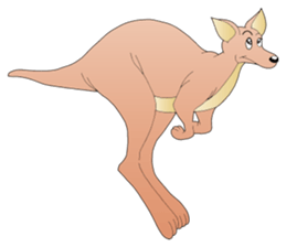 Hustle Kangaroo sticker #10051378