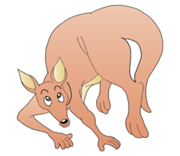 Hustle Kangaroo sticker #10051381