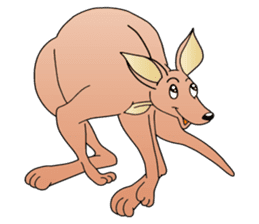 Hustle Kangaroo sticker #10051384