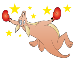 Hustle Kangaroo sticker #10051388