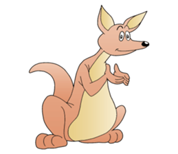 Hustle Kangaroo sticker #10051390