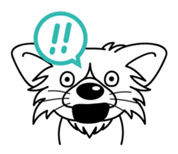 "AIUEO" of the little Rascal "Hime" 2nd sticker #10051516