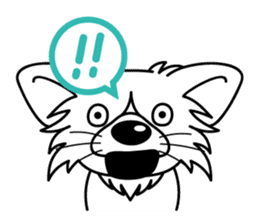 "AIUEO" of the little Rascal "Hime" 2nd sticker #10051516