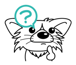 "AIUEO" of the little Rascal "Hime" 2nd sticker #10051517