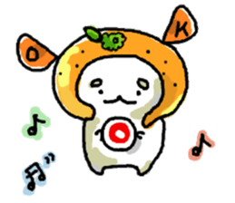 little orange fairy sticker #10051741