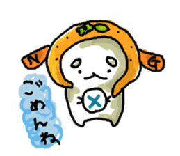 little orange fairy sticker #10051742