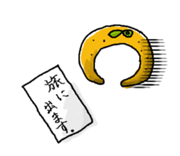 little orange fairy sticker #10051750