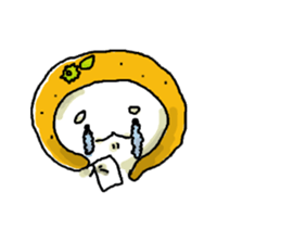 little orange fairy sticker #10051752