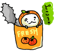 little orange fairy sticker #10051758