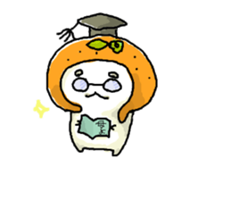 little orange fairy sticker #10051759