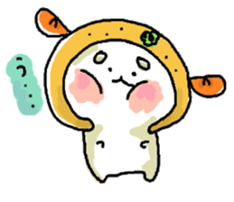 little orange fairy sticker #10051765