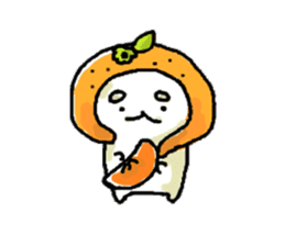 little orange fairy sticker #10051767