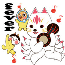 Japanese fantastic fox(English) sticker #10052182