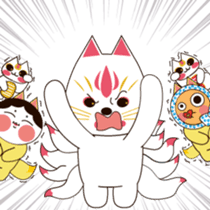 Japanese fantastic fox(English) sticker #10052184