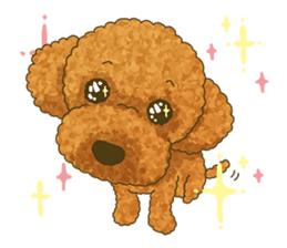 Toto the Toy poodle sticker #10052217