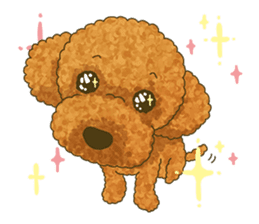 Toto the Toy poodle sticker #10052217