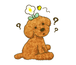 Toto the Toy poodle sticker #10052218