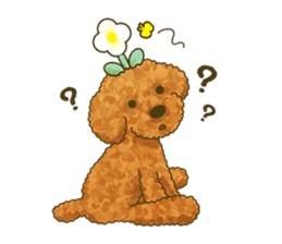 Toto the Toy poodle sticker #10052218