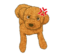 Toto the Toy poodle sticker #10052226