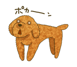 Toto the Toy poodle sticker #10052230