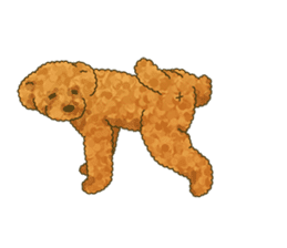 Toto the Toy poodle sticker #10052231
