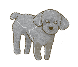 Toto the Toy poodle sticker #10052236