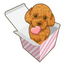 Toto the Toy poodle sticker #10052237