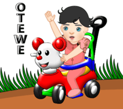 Aina The Baby sticker #10052664