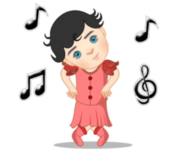 Aina The Baby sticker #10052669