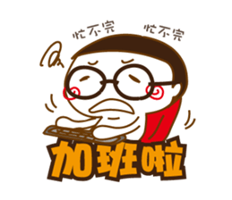 Obesity Mr.K sticker #10053286