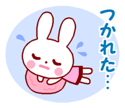 Cute rabbit 1 (Spring) sticker #10053342