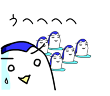 penguins' responses sticker #10053514