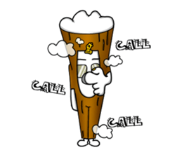 Posted not say  (Funny agents-Three) sticker #10053570