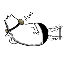 Posted not say  (Funny agents-Three) sticker #10053578