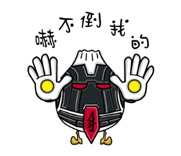 Posted not say  (Funny agents-Three) sticker #10053588