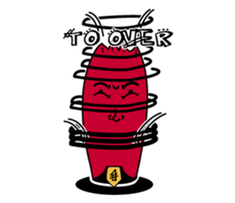 Posted not say  (Funny agents-Three) sticker #10053596