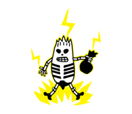 Posted not say  (Funny agents-Three) sticker #10053598