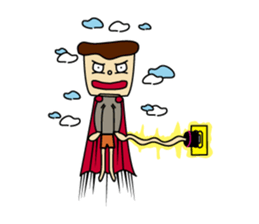 Posted not say  (Funny agents-Three) sticker #10053600