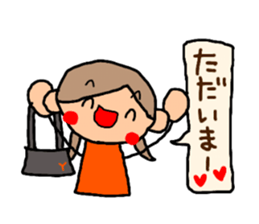 Orange chan. 4 sticker #10053735