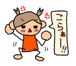 Orange chan. 4 sticker #10053739