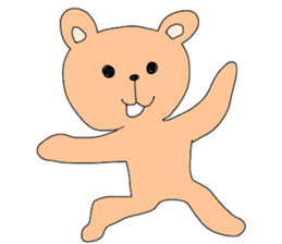 Cat & Bear sticker #10053769