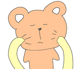 Cat & Bear sticker #10053800