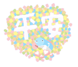 Marshmallow sweet & fun sticker #10053970