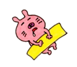 Funny rabbit ''Usatan''2 sticker #10054732