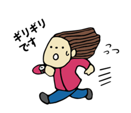 Sticker of travel girl sticker #10054926