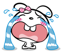 Sakura&rabbit sticker #10054972